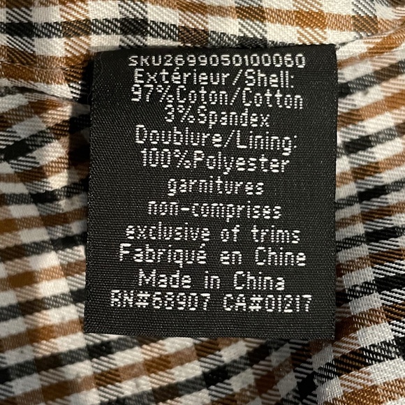 EUC Le Chateau Hooded Trench Coat in Black Size XXS - Picture 11 of 12